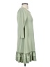 Easel Solid Green Casual Dress Size S - photo 4