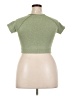 Assorted Brands Green Short Sleeve Turtleneck Size 2X - photo 2