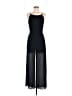 Sage 100% Polyester Solid Black Jumpsuit Size M - photo 1