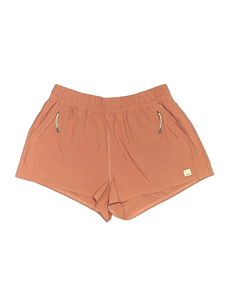 Pre-owned Vuori Athletic Shorts In Orange