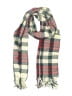 Unbranded Plaid Burgundy Ivory Scarf One size - photo 1