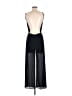 Sage 100% Polyester Solid Black Jumpsuit Size M - photo 2