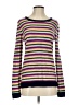 Talbots Stripes Purple Pullover Sweater Size S - photo 1