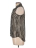 Charlotte Russe 100% Polyester Black Sleeveless Blouse Size L - photo 5