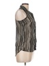 Charlotte Russe 100% Polyester Black Sleeveless Blouse Size L - photo 4