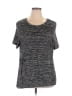 Cj Banks Gray Active T-Shirt Size 0X - photo 1