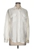 Intermix 100% Lyocell Ivory Long Sleeve Button-Down Shirt Size S - photo 1