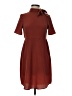 Vero Moda Solid Brown Casual Dress Size XS - photo 1