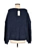 Boden Metallic Blue Pullover Sweater Size 8 - photo 2