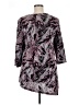 Christopher & Banks Paisley Gray Casual Dress Size XL - photo 2