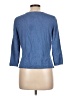 Jaclyn Smith Blue 3/4 Sleeve Button-Down Shirt Size L - photo 2