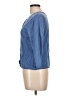 Jaclyn Smith Blue 3/4 Sleeve Button-Down Shirt Size L - photo 5