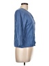 Jaclyn Smith Blue 3/4 Sleeve Button-Down Shirt Size L - photo 4
