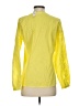 Talbots 100% Cotton Yellow Long Sleeve Blouse Size XS - photo 2