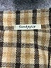 SundayUp 100% Polyester Plaid Tan Coat Size S - photo 6