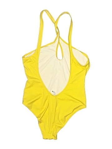 Solid & Striped One Piece Swimsuit (view 2)