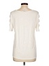 Corvia Ivory Short Sleeve Top Size L - photo 2
