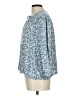 Architect 100% Rayon Blue 3/4 Sleeve Blouse Size L - photo 5