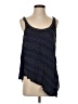 Willow & Clay Blue Sleeveless Top Size S - photo 1