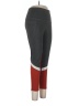 Daisy Fuentes Color Block Gray Active Pants Size L - photo 4
