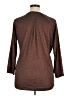 Queen Mum Brown 3/4 Sleeve Top Size XL - photo 2