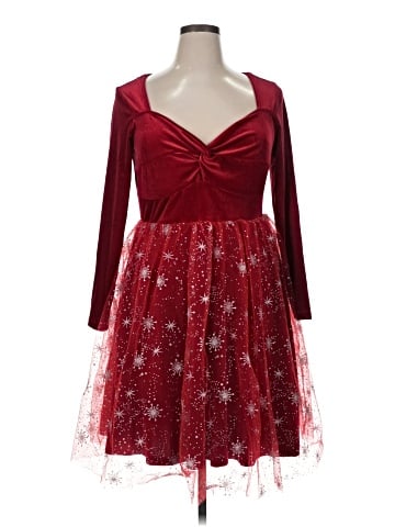 Shein Curve Cocktail Dress (view 1)