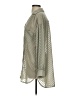 Shein 100% Polyester Green 3/4 Sleeve Blouse Size 4 - photo 5
