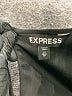 Express 100% Polyester Solid Black Casual Dress Size XS - photo 7