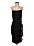 Venus Color Block Black Cocktail Dress Size S - photo 1
