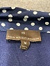 Fenn Wright Manson 100% Polyester Polka Dots Blue Sleeveless Blouse Size M - photo 7
