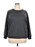 Ellos Gray Sweatshirt Size 18 - 20 - photo 1