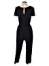 24/7 Maurices Solid Black Jumpsuit Size S - photo 2