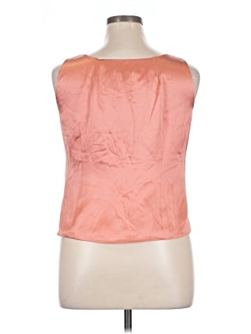 Lafayette 148 New York Sleeveless Silk Top (view 2)