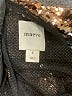 Maeve Metallic Stripes Black Gold Short Sleeve Top Size S - photo 7