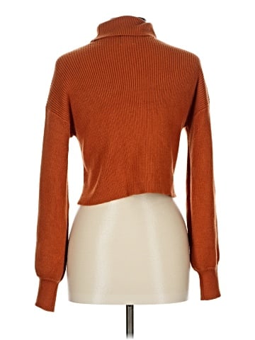 Blue Rain Turtleneck Sweater (view 2)