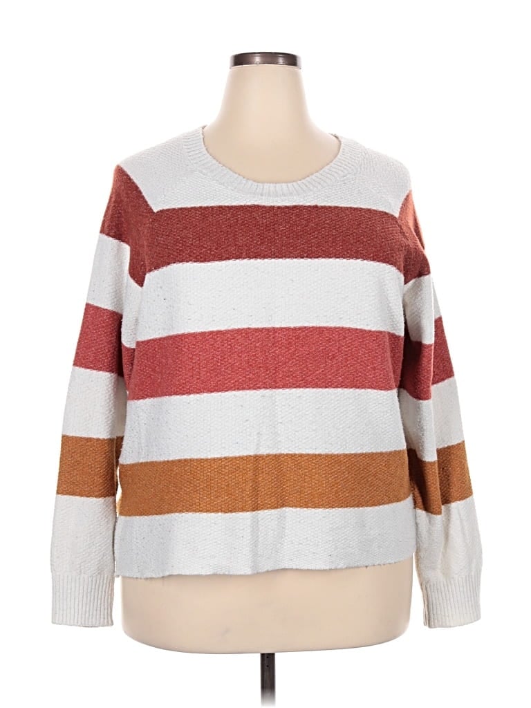 Pre-owned Pinque Pullover Sweater In White