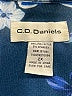 C.D. Daniels Blue 3/4 Sleeve Blouse Size 2X - photo 7