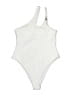 River Island White Ivory Bodysuit Size 14 - photo 1