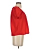 TeXTURE & THREAD Madewell Red Short Sleeve Blouse Size XS - photo 4