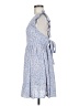 Shein 100% Polyester Paisley Blue Casual Dress Size 6 - photo 5