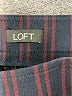 Ann Taylor LOFT Stripes Blue Black Dress Pants Size 6 - photo 7