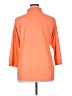 Lopez Orange 3/4 Sleeve Button-Down Shirt Size 1X - photo 2