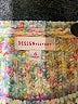 Design History 100% Polyester Tweed Yellow Pullover Sweater Size 6 - photo 3