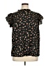 Shein Curve 100% Polyester Black Short Sleeve Turtleneck Size 16 Plus (2) - photo 1