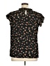 Shein Curve 100% Polyester Black Short Sleeve Turtleneck Size 16 Plus (2) - photo 2