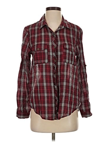 Nostalgia Long Sleeve Button-Down Shirt (view 1)