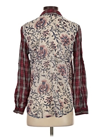 Nostalgia Long Sleeve Button-Down Shirt (view 2)