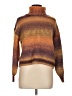 Old Navy Color Block Brown Turtleneck Sweater Size M - photo 1