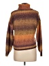Old Navy Color Block Brown Turtleneck Sweater Size M - photo 2