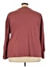 Shein Curve 100% Polyester Burgundy 3/4 Sleeve Top Size 20 Plus (4) - photo 2